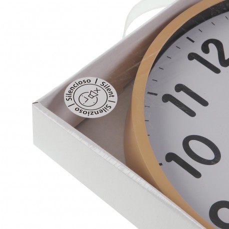 OROLOGIO CUCINA 30 CM ECLIPSE BEIGE