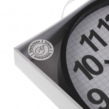 OROLOGIO CUCINA 30 CM ATLAS BIANCO