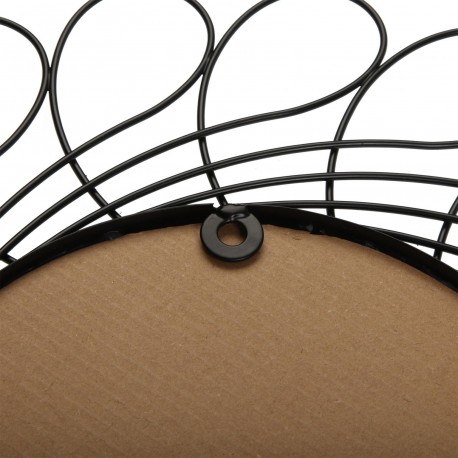 ESPEJO PARED METAL BLACK 2