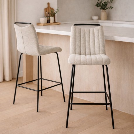 SGABELLO BEIGE CHIARO