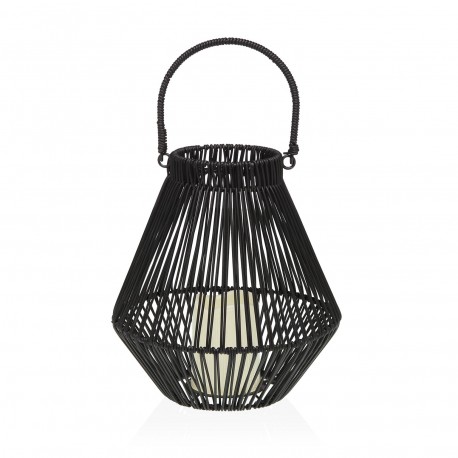 LANTERNA LED 26 CM NORELA NERO