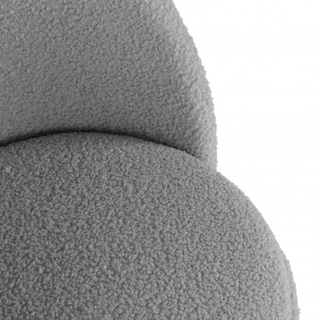 SEDUTA CON CONTENITORE GRIGIO
