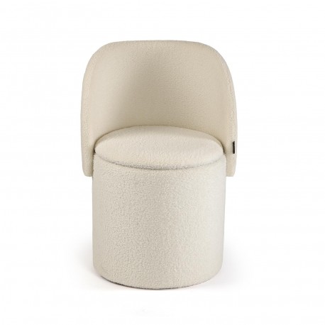 SEDUTA CON CONTENITORE BEIGE
