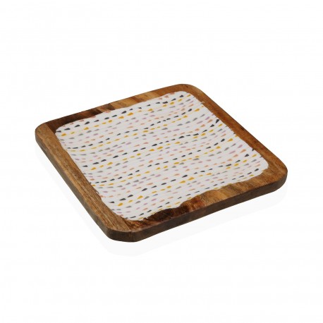 PIATTO QUADRATO NORDIC DROPS