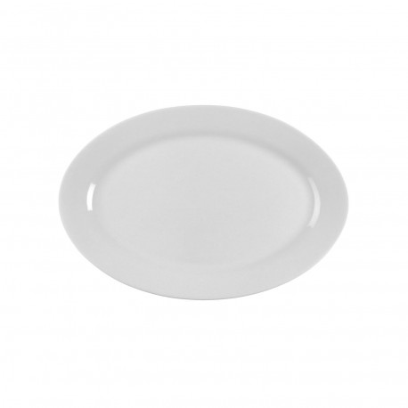 PIATTO OVALE BIANCO PURE