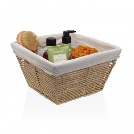 CESTINO QUADRATO BEIGE