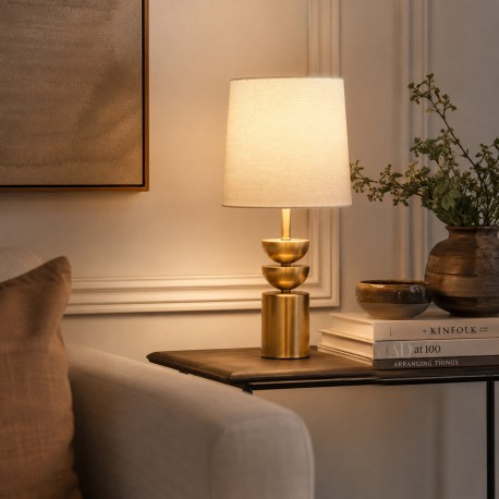 LAMPADA DA TAVOLO ALICIA ORO