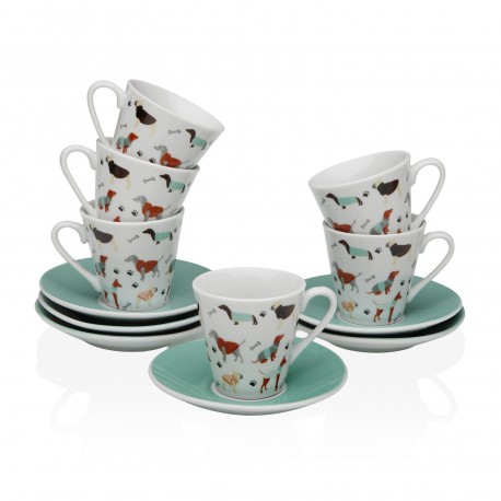 SET 6 CAFFÈ/PIATTINO AMICO