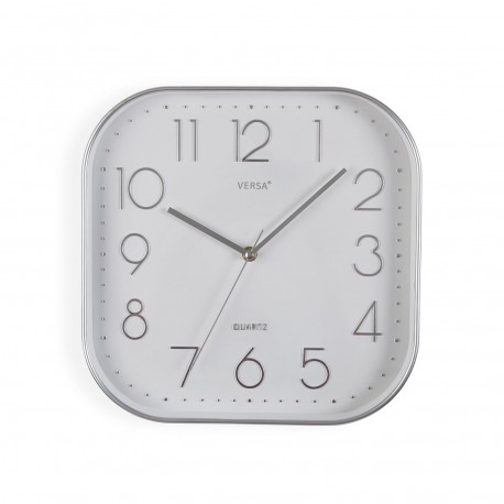 OROLOGIO CUCINA SQUARE ARGENTATO