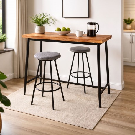 SET TAVOLO E 2 SGABELLI LIZZY