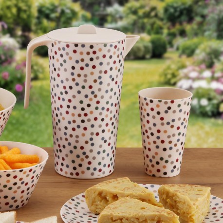 SET 4 BICCHIERI E CARAFFA VERA