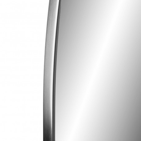 SPECCHIO DA TERRA ARGENTO CON SUPPORTO