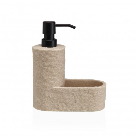 DISPENSER CON SPUGNA BEIGE LUNA