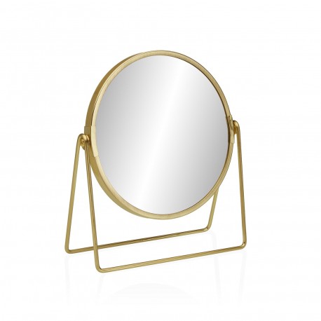 SPECCHIO INGRANDITORE DORATO X7