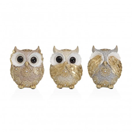 DECORAZIONE GUFO LIU 12 CM