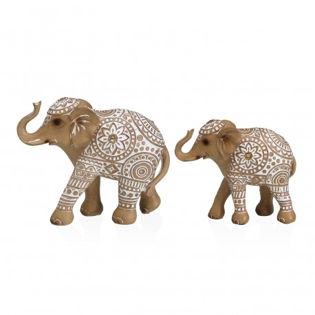 DECORAZIONE ELEFANTE KANELA 14 CM