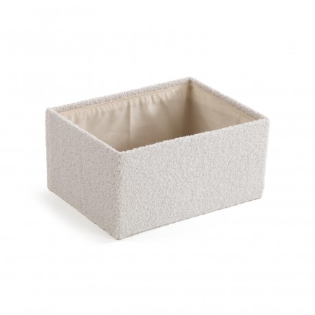SET 2 CESTE RETTANGOLARI BEIGE