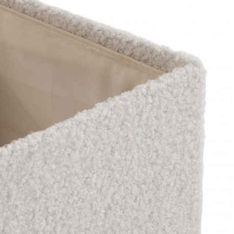 SET 2 CESTE RETTANGOLARI BEIGE