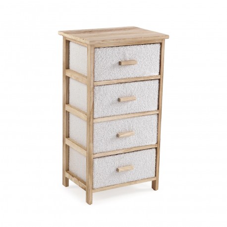 CASSETTIERA 4 CASSETTI BEIGE