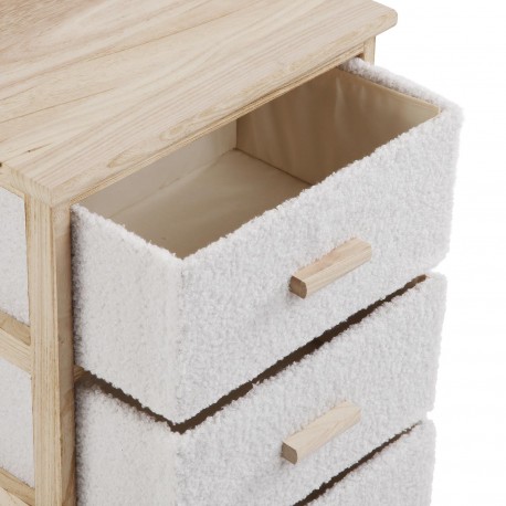 CASSETTIERA 4 CASSETTI BEIGE