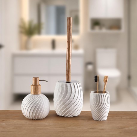DISPENSER SAPONE SPIRALE BIANCO