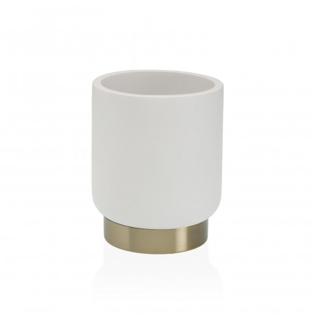 BICCHIERE PORTASPAZZOLINI LUMIERE BIANCO