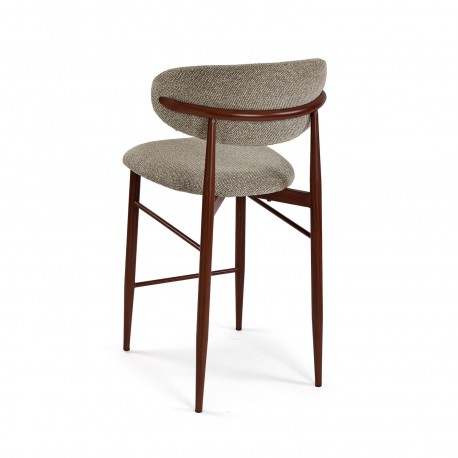 SGABELLO ALTO ZOE MARRONE CHIARO