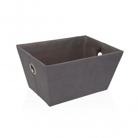 CESTA RETTANGOLARE GRIGIO CHIARO