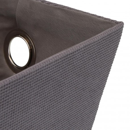 CESTA RETTANGOLARE GRIGIO CHIARO