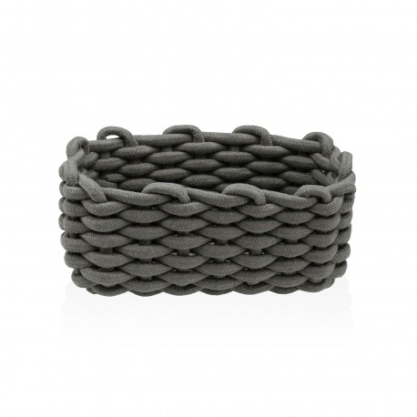CESTA RETTANGOLARE GRIGIO SCURO