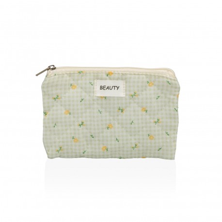 BEAUTY CASE PICCOLO PETALS OLIVA
