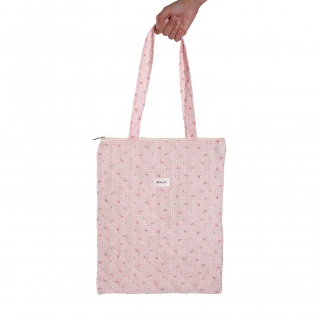 BORSA PICCOLA PETALS ROSA