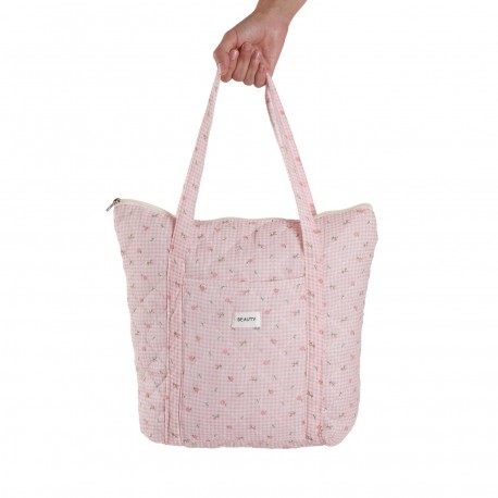 BORSA GRANDE PETALS ROSA