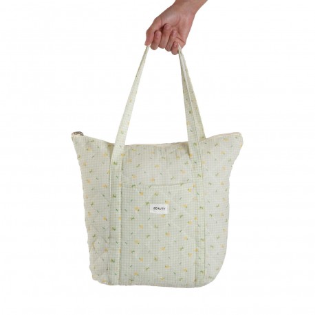 BORSA GRANDE PETALS OLIVA