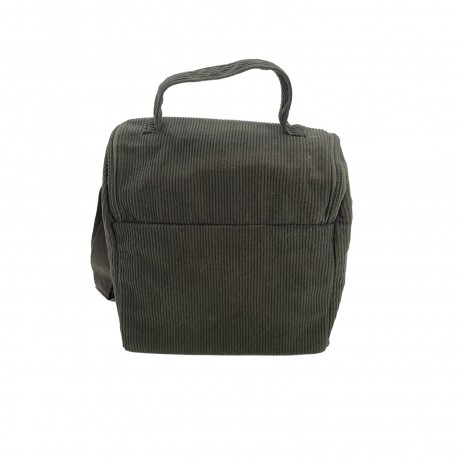BORSA TERMICA "COZY" VELLUTO VERDE