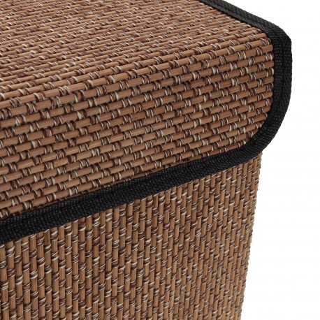 CESTA RETTANGOLARE CON COPERCHIO NERA