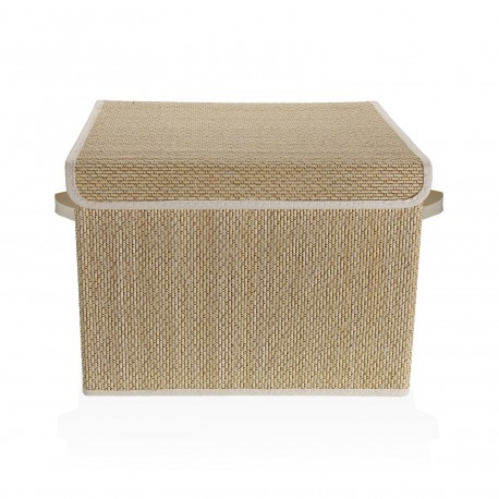 CESTA RETTANGOLARE CON COPERCHIO BIANCA