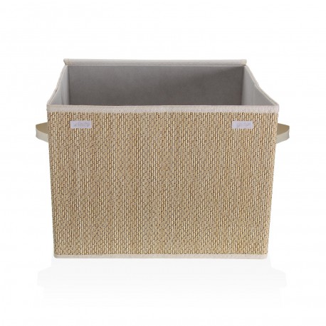 CESTA RETTANGOLARE CON COPERCHIO BIANCA