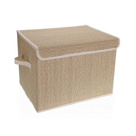 CESTA RETTANGOLARE CON COPERCHIO BIANCA