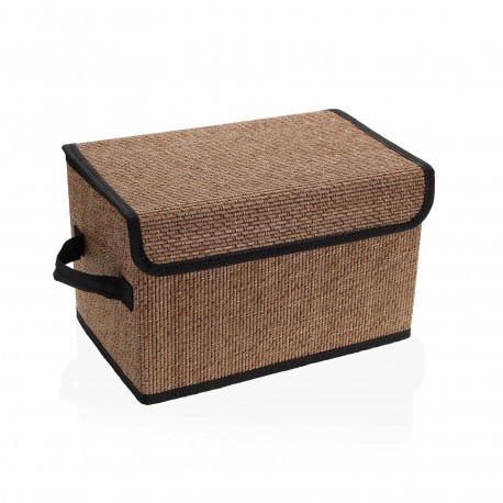 CESTA RETTANGOLARE CON COPERCHIO NERA