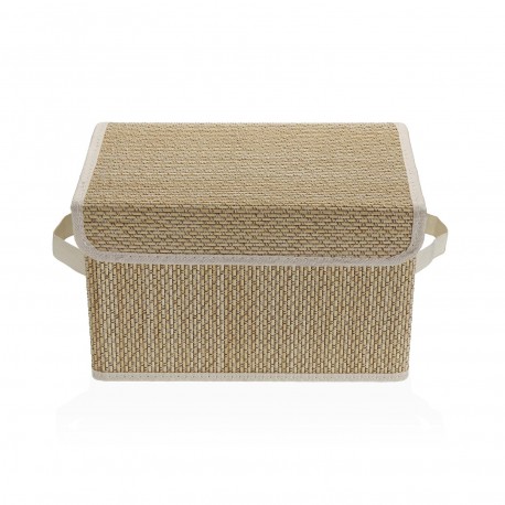 CESTA RETTANGOLARE CON COPERCHIO BIANCA