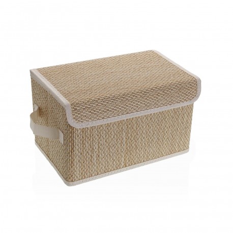 CESTA RETTANGOLARE CON COPERCHIO BIANCA