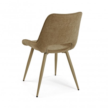 SEDIA IMBOTTITA NILO BEIGE