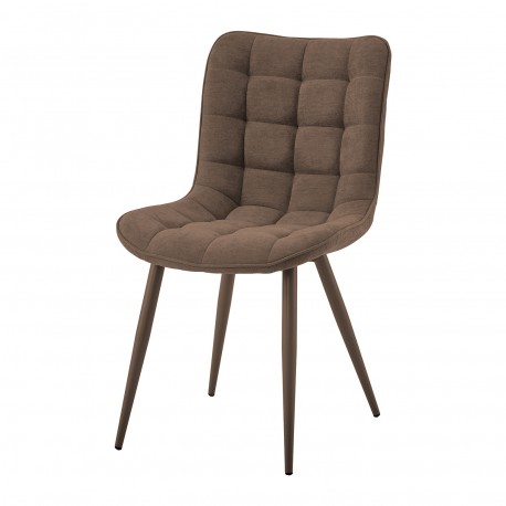 SEDIA IMBOTTITA RENO MARRONE