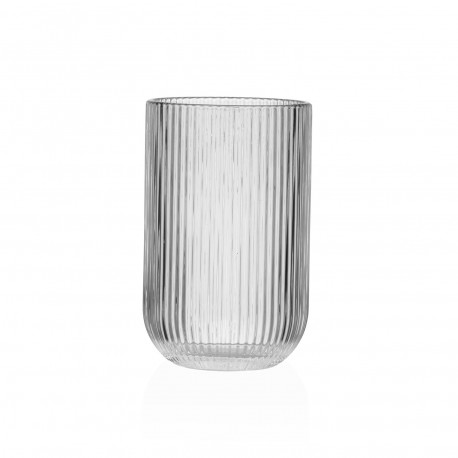 BICCHIERE RIGHE TRASPARENTE 400ML