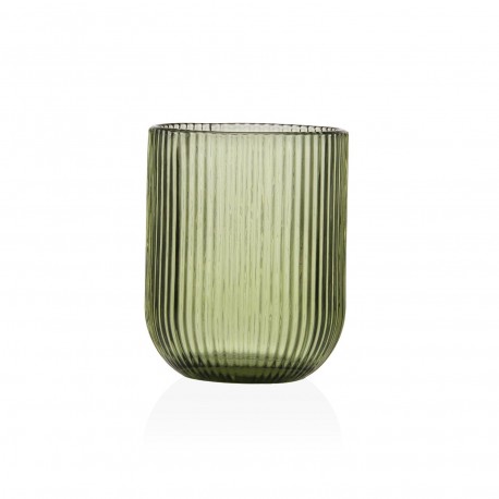 BICCHIERE RIGHE VERDE 250ML