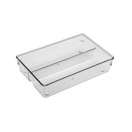 CASSETTO ORGANIZZATORE 2 SCOMPARTI ALLUNGATO