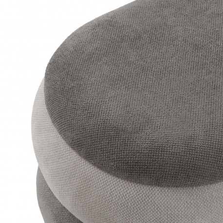 SET 2 POUF GRIGI