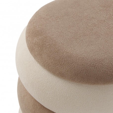 SET 2 POUF BEIGE