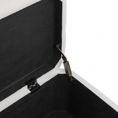 SET PANCA E 2 POUF GRIGI